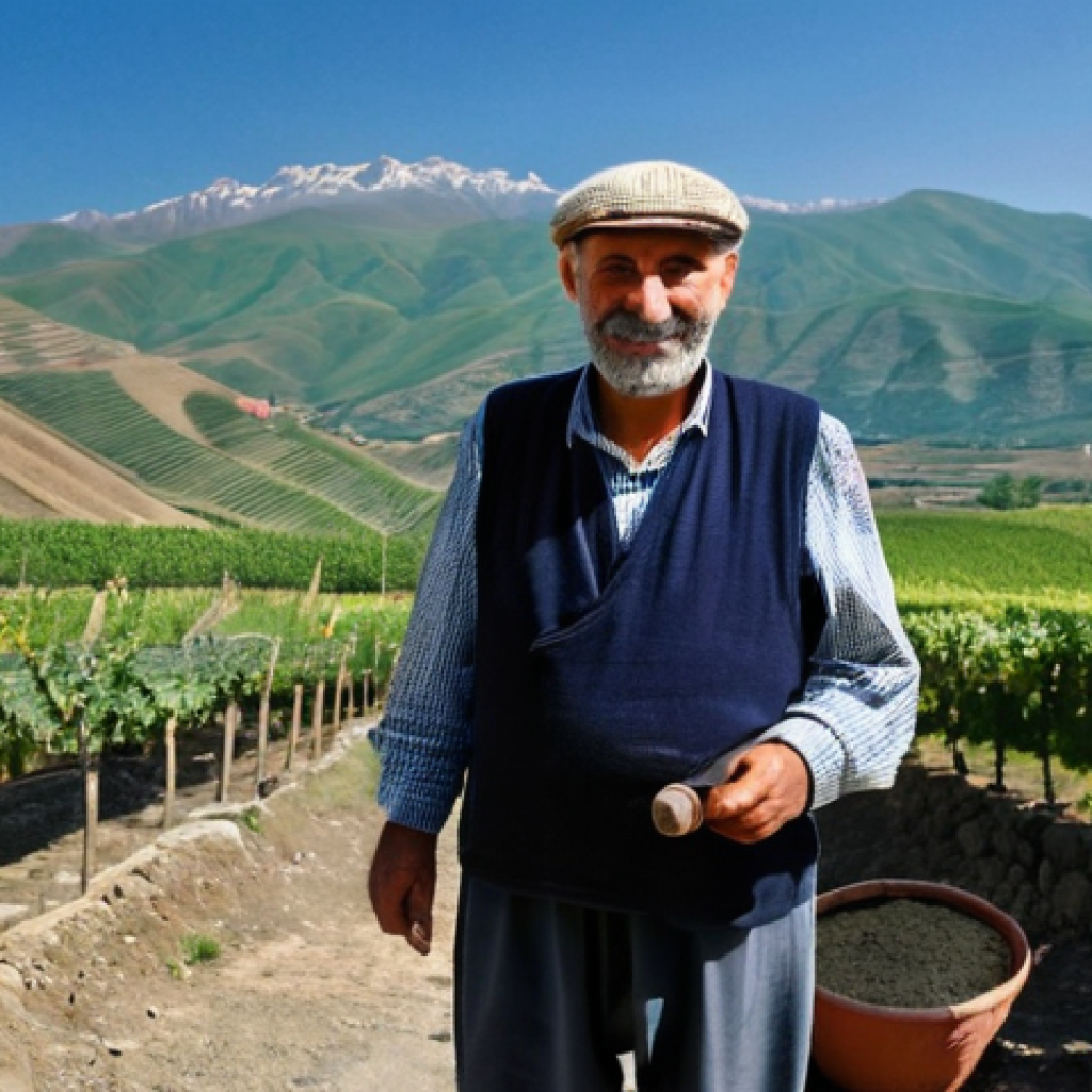 조지아 기념품 구매 장소 - **A picturesque scene of traditional Georgian Qvevri wine-making in the Kakheti region.** An experie...