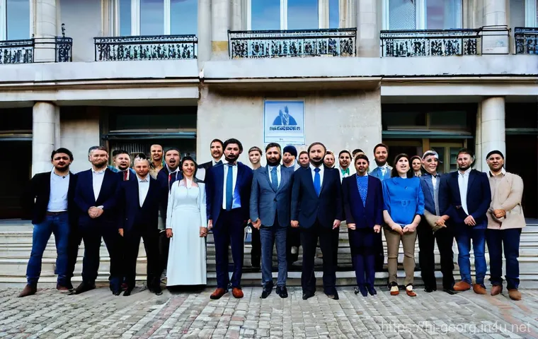 조지아 주요 정치 이슈 - **Prompt 1: The Spirit of Georgian Protests for Europe**
    "A vibrant, dynamic, and peaceful stree...