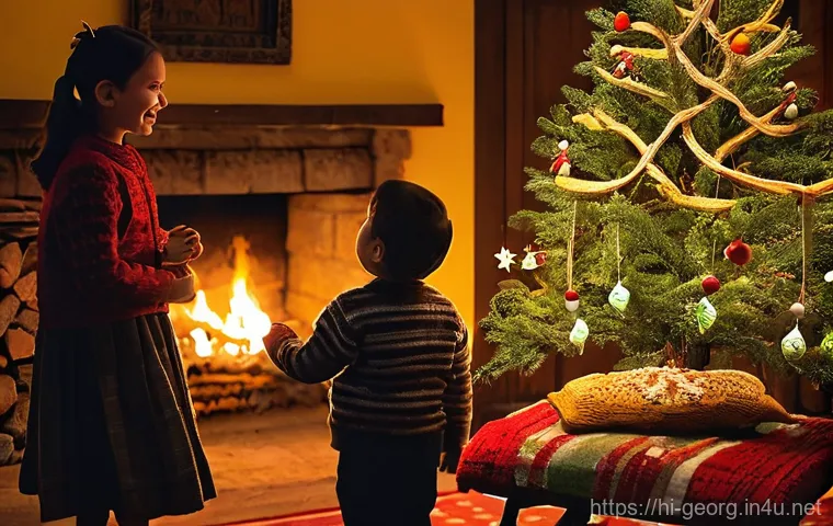 조지아의 전통 겨울 축제 - **Alilo Parade in a Snowy Georgian City:**
    "A vibrant and festive 'Alilo' parade making its way ...