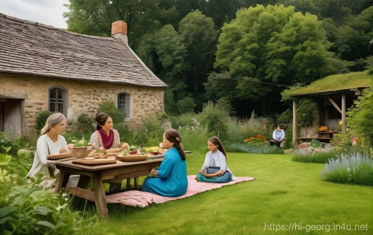 조지아 전통 의약품 - **Prompt 2: Crossroads of Healing: Ancient Manuscripts and Modern Insight in Georgia**
    "Inside a...